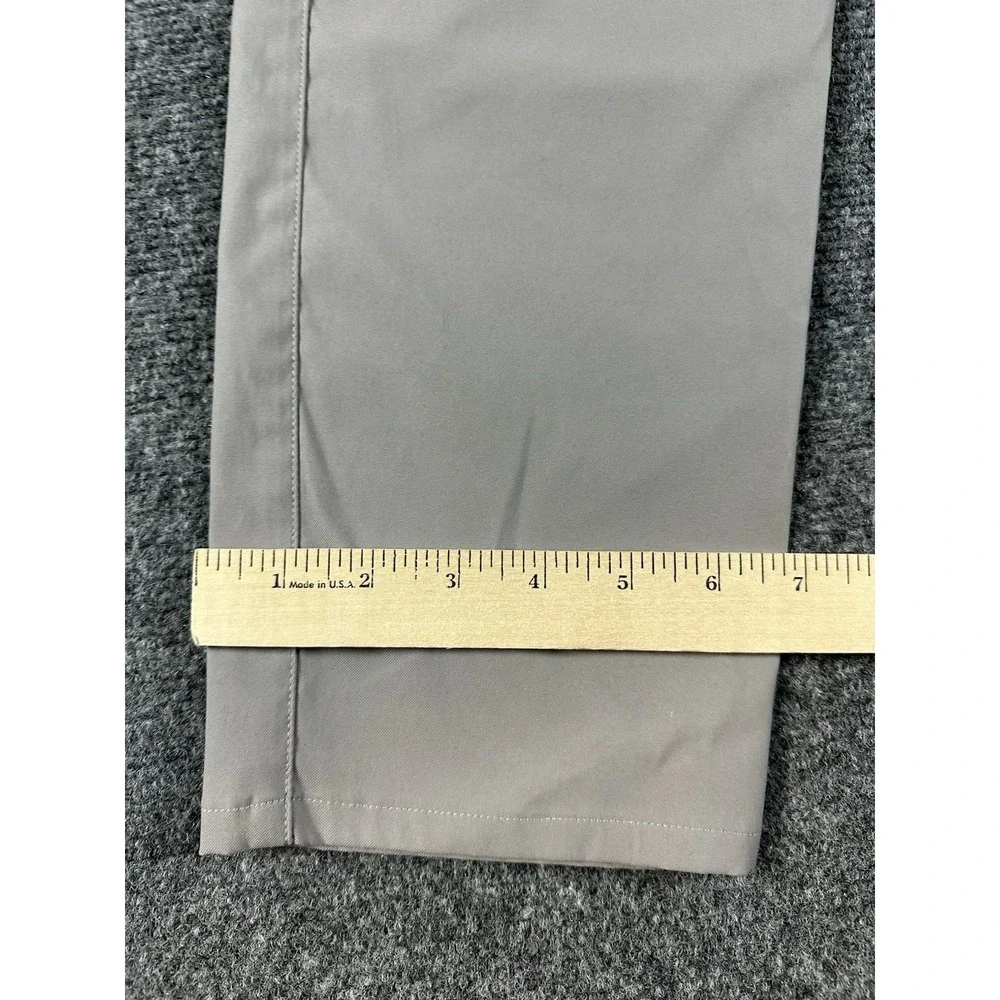 Greyson Pants 33x32 Gray Stretch Golf Trousers Five Pocket Wolf Performance